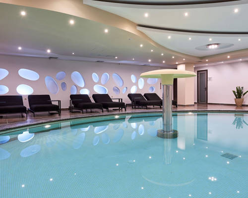 
Inner pool with sunbeds